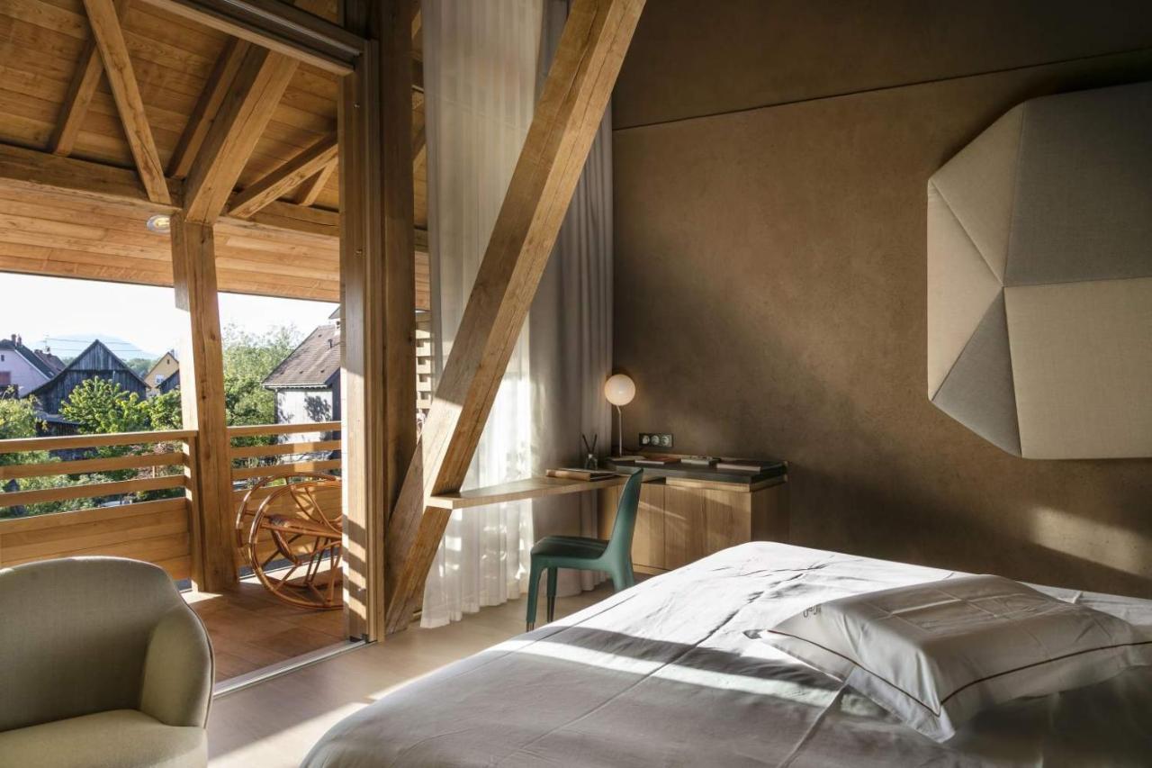 Hotel Des Berges, Restaurant Gastronomique & Spa Illhaeusern Exteriör bild