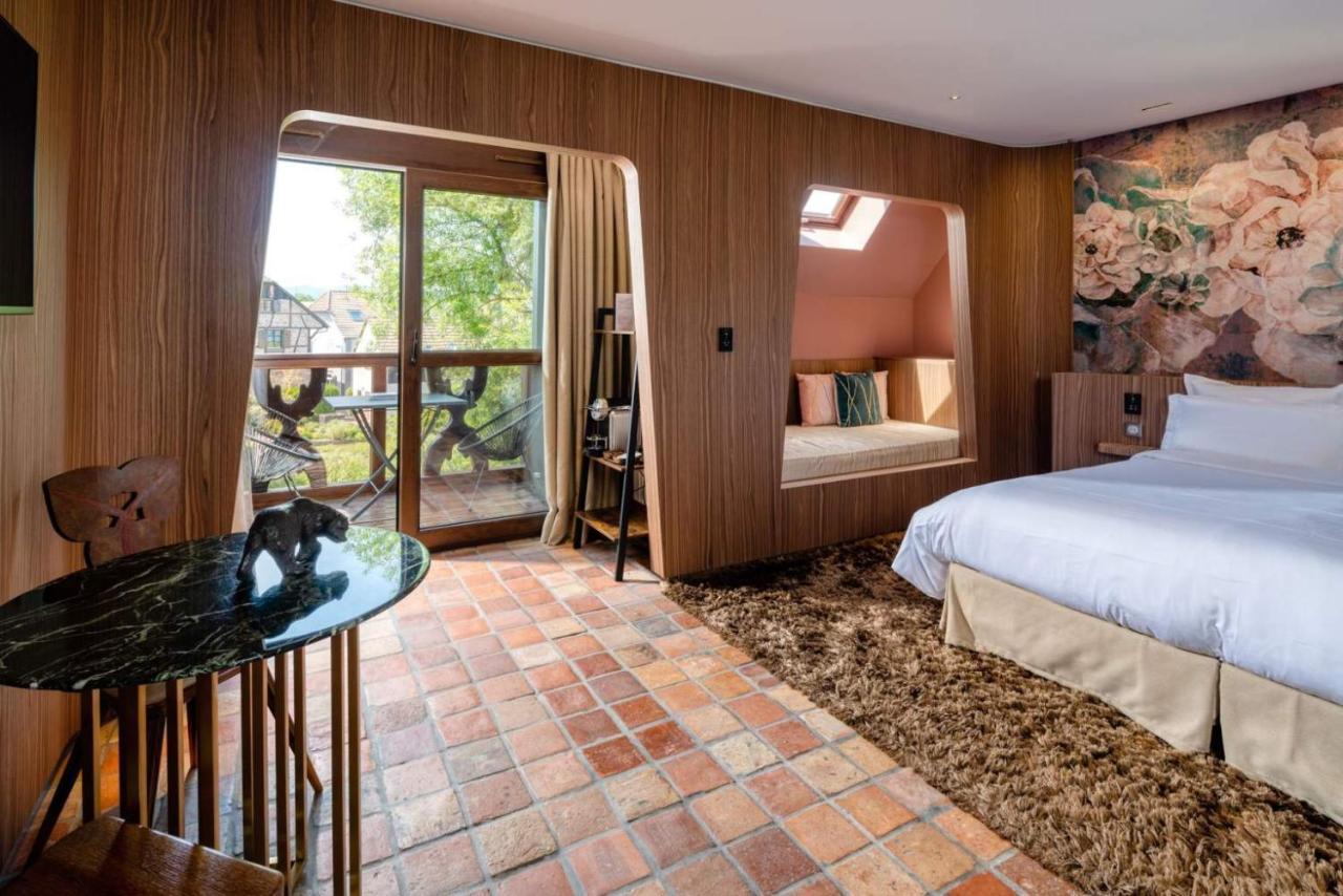 Hotel Des Berges, Restaurant Gastronomique & Spa Illhaeusern Exteriör bild